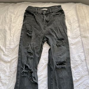 Black Pacsun Ripped Jeans